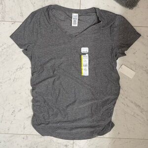 NWT Size Large  maternity Time and Tru Gray Women's T-Shirt